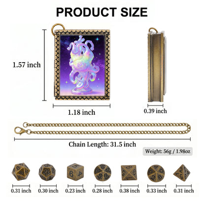 Astral Eye Dice Necklace
