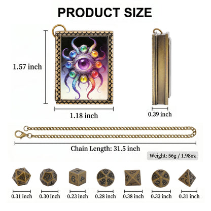 Eldritch Eye Dice Necklace