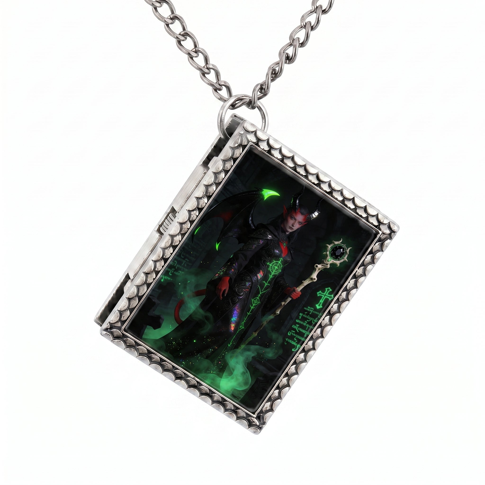 Infernal Warlock Dice Necklace