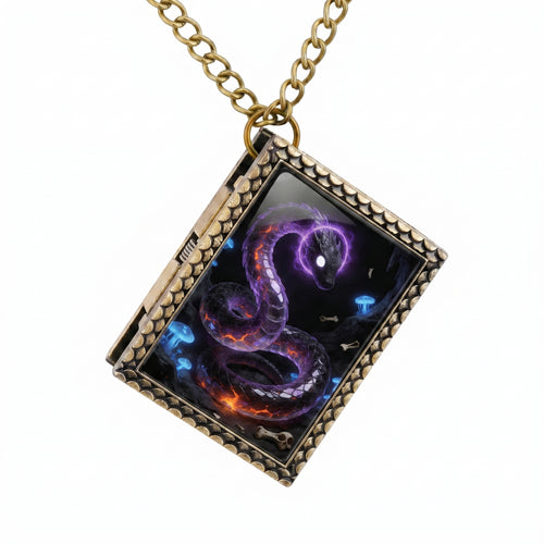 Abyssal Serpent Dice Necklace