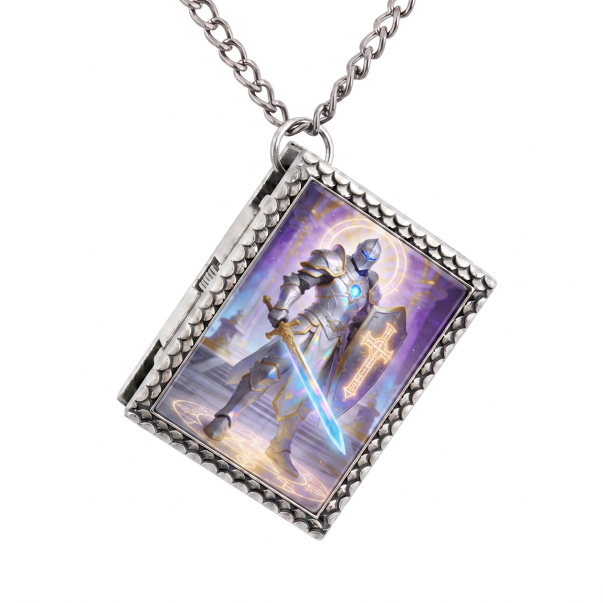 Radiant Paladin Dice Necklace