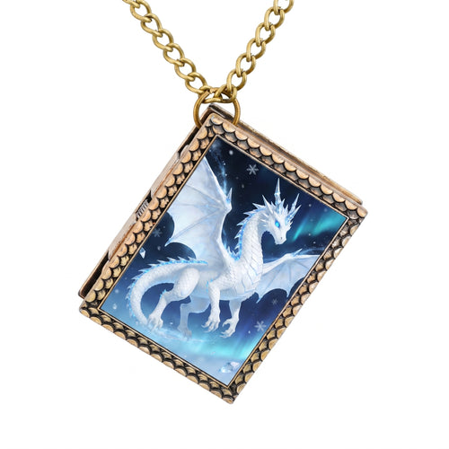 Frost Dragon Dice Necklace