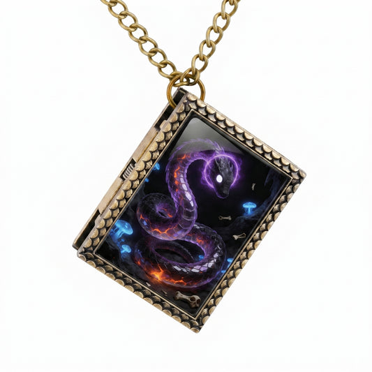 Abyssal Serpent Dice Necklace