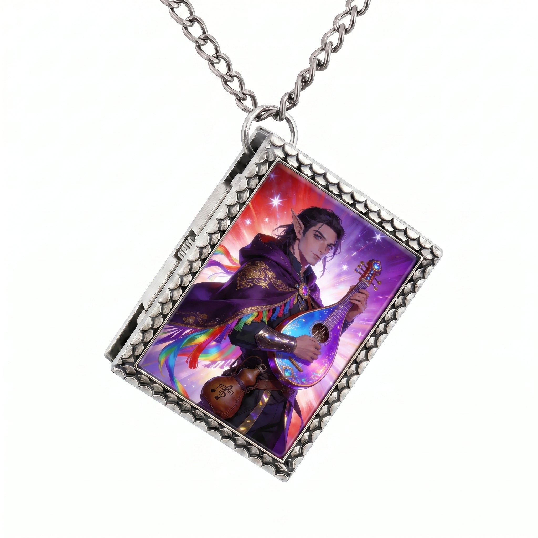 Elven Bard Dice Necklace