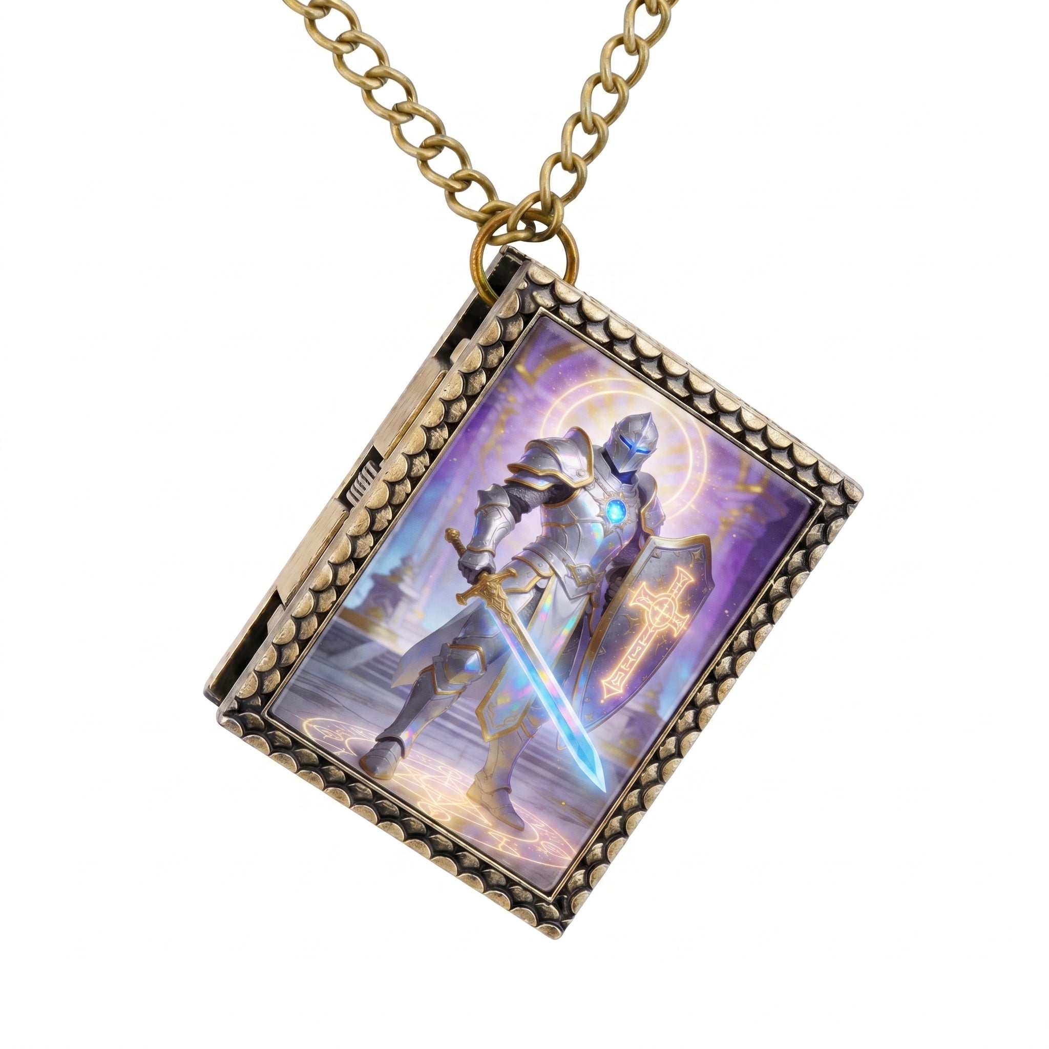 Radiant Paladin Dice Necklace