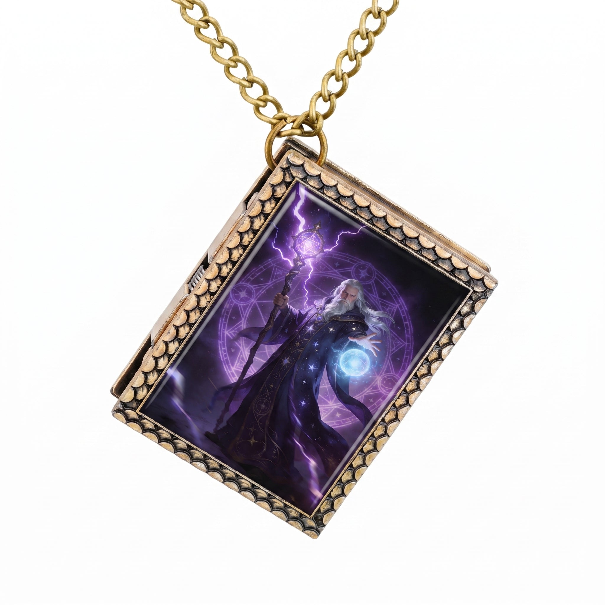 Storm Wizard Dice Necklace