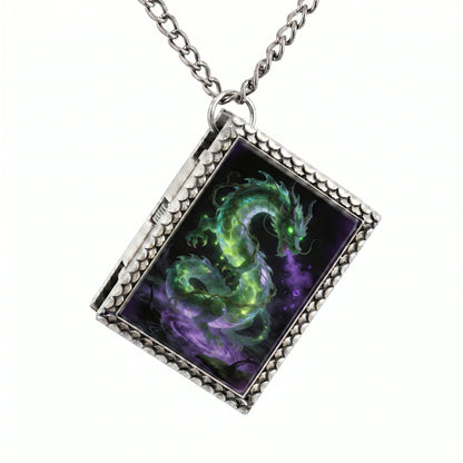 Venom Dragon Dice Necklace