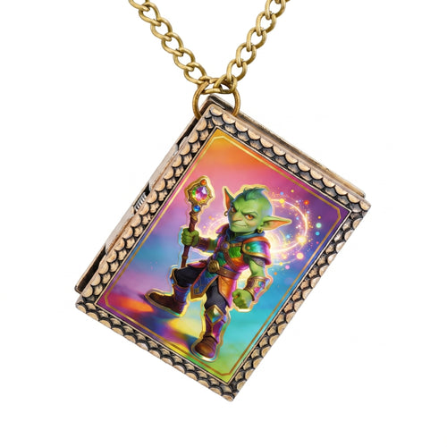 Goblin Mage Dice Necklace