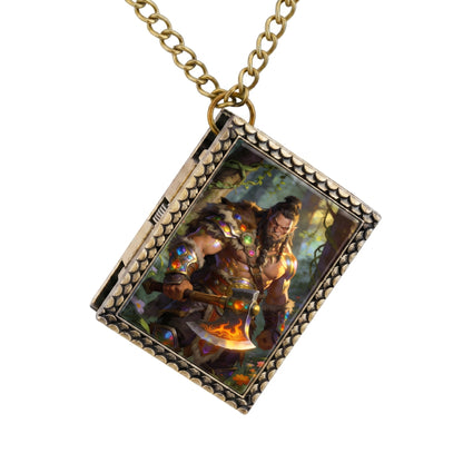 Barbarian Warrior Dice Necklace