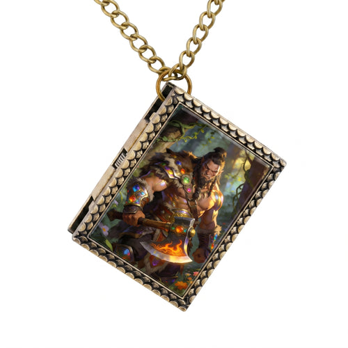 Barbarian Warrior Dice Necklace