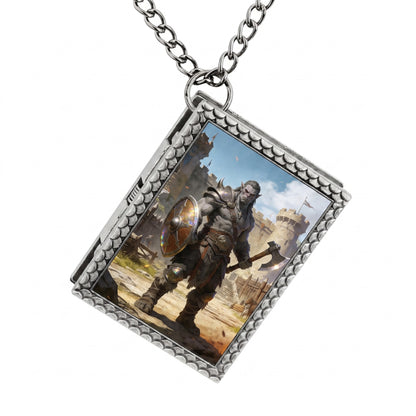 Orc Warrior Dice Necklace