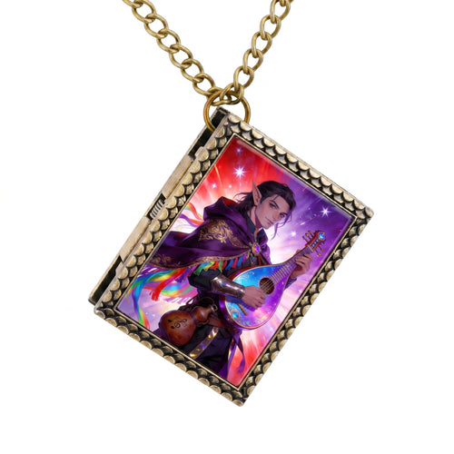 Elven Bard Dice Necklace