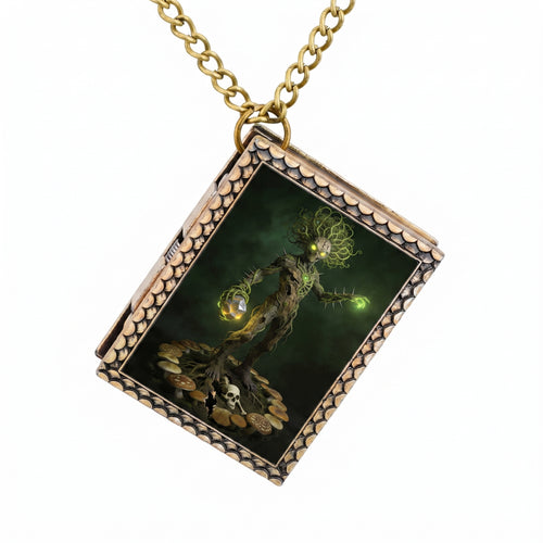 Cursed Treant Dice Necklace