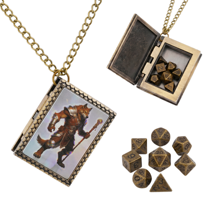 Foxfolk Shaman Dice Necklace