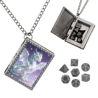 Celestial Dragon Dice Necklace