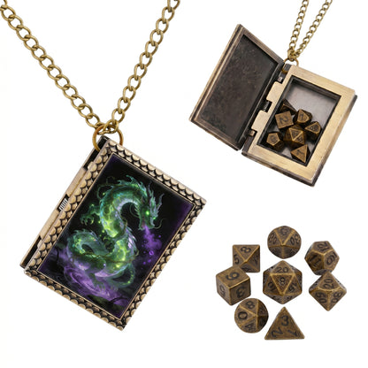 Venom Dragon Dice Necklace