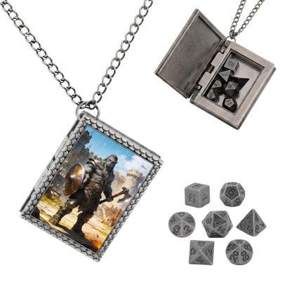 Orc Warrior Dice Necklace