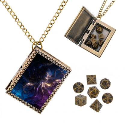 Abyssal Kraken Dice Necklace