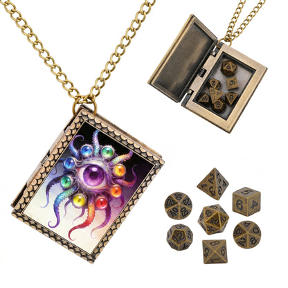 Eldritch Eye Dice Necklace