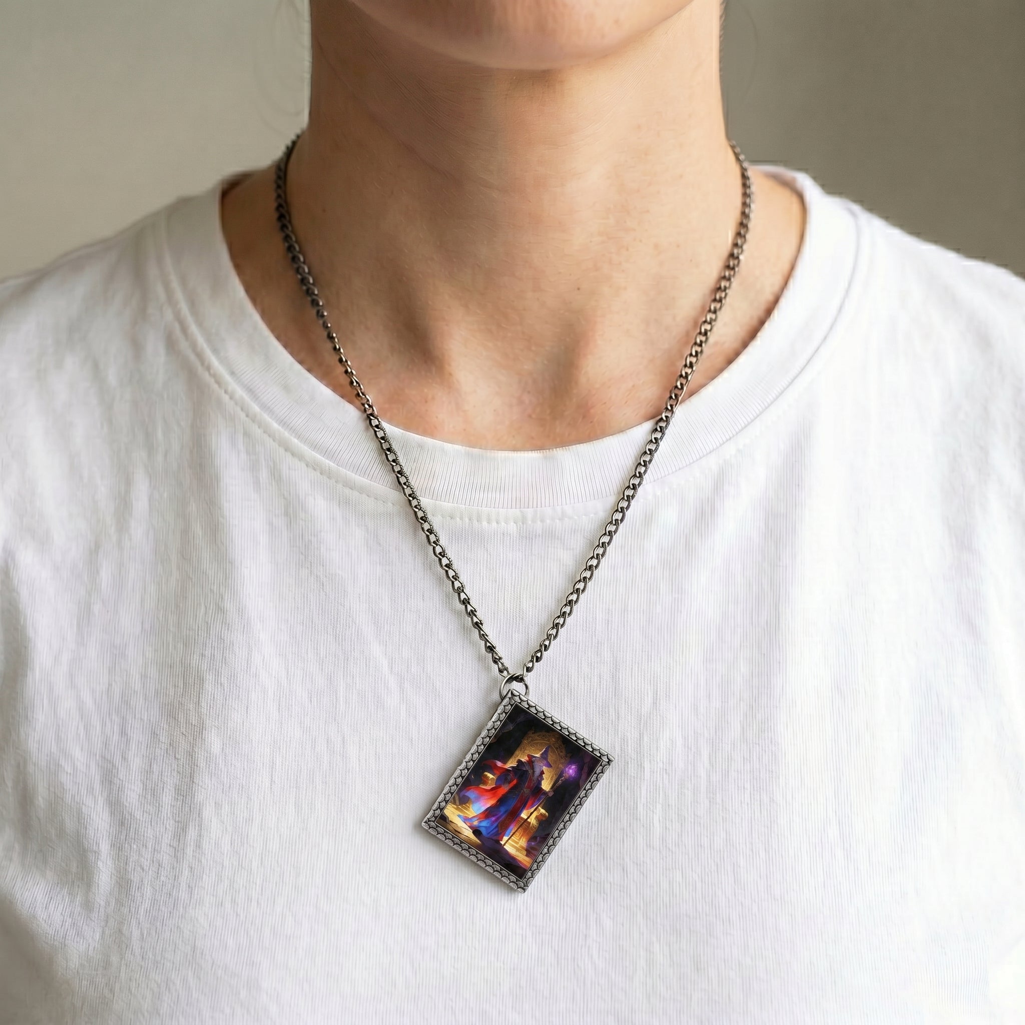 Arcane Wizard Dice Necklace