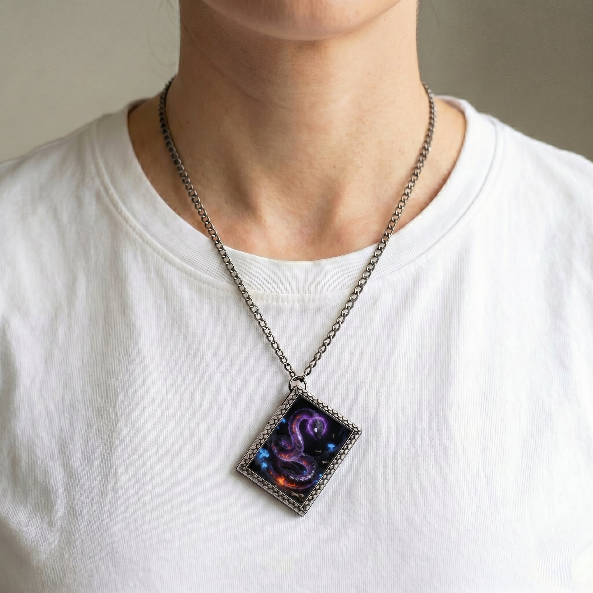 Abyssal Serpent Dice Necklace