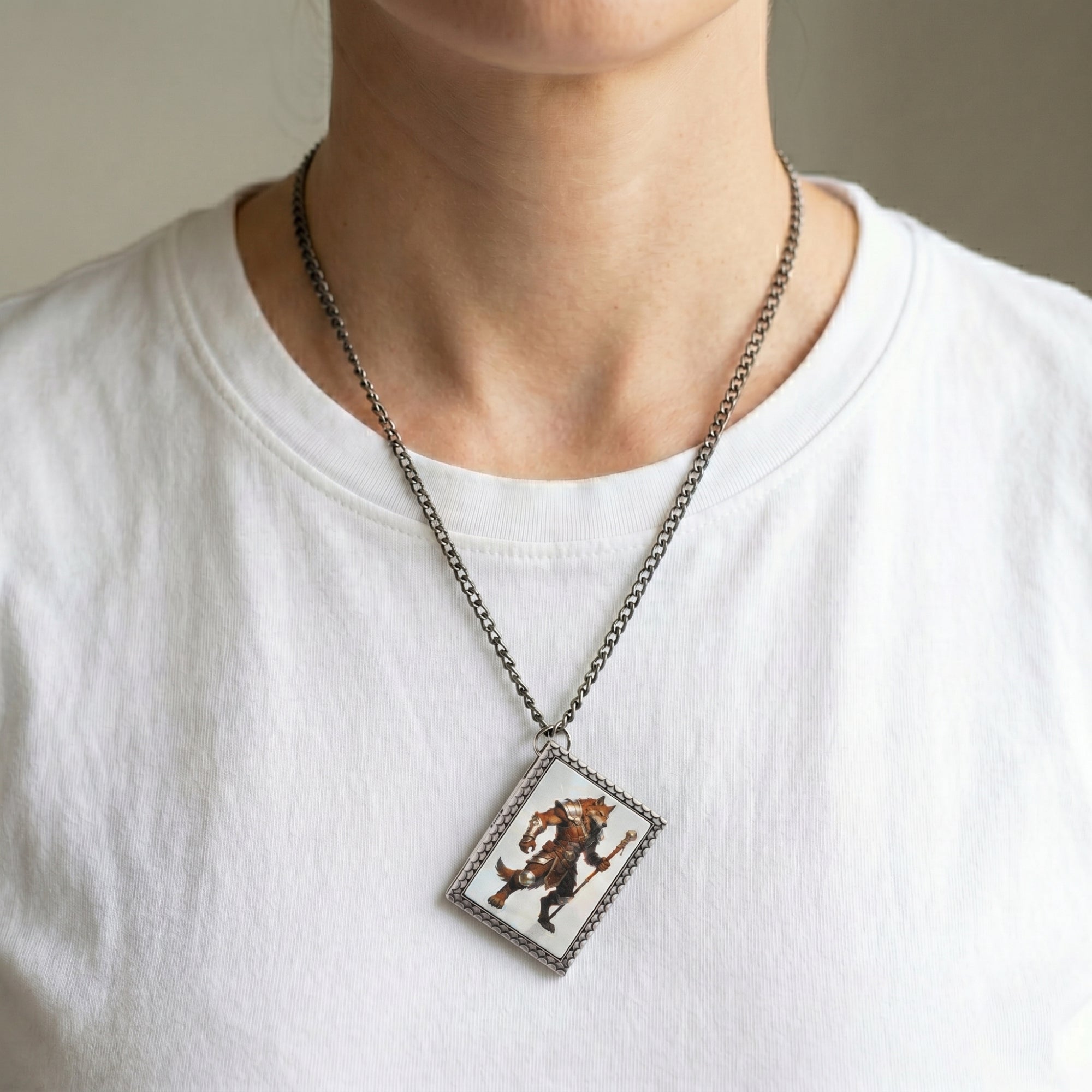 Foxfolk Shaman Dice Necklace