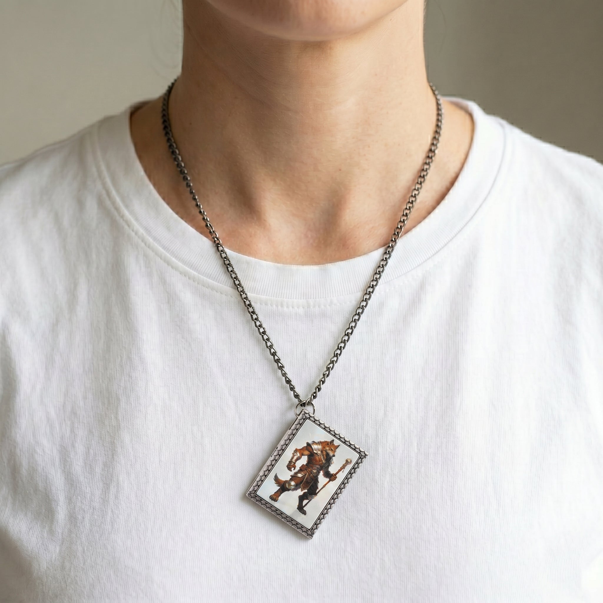 Foxfolk Shaman Dice Necklace