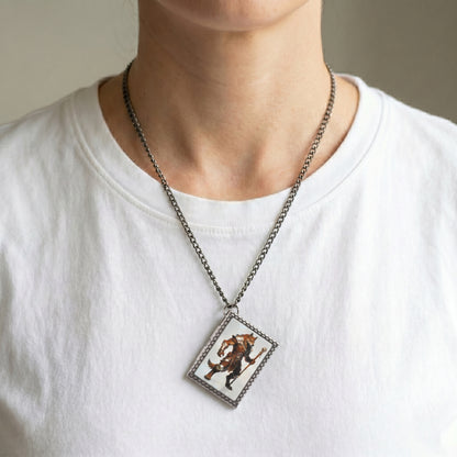 Foxfolk Shaman Dice Necklace