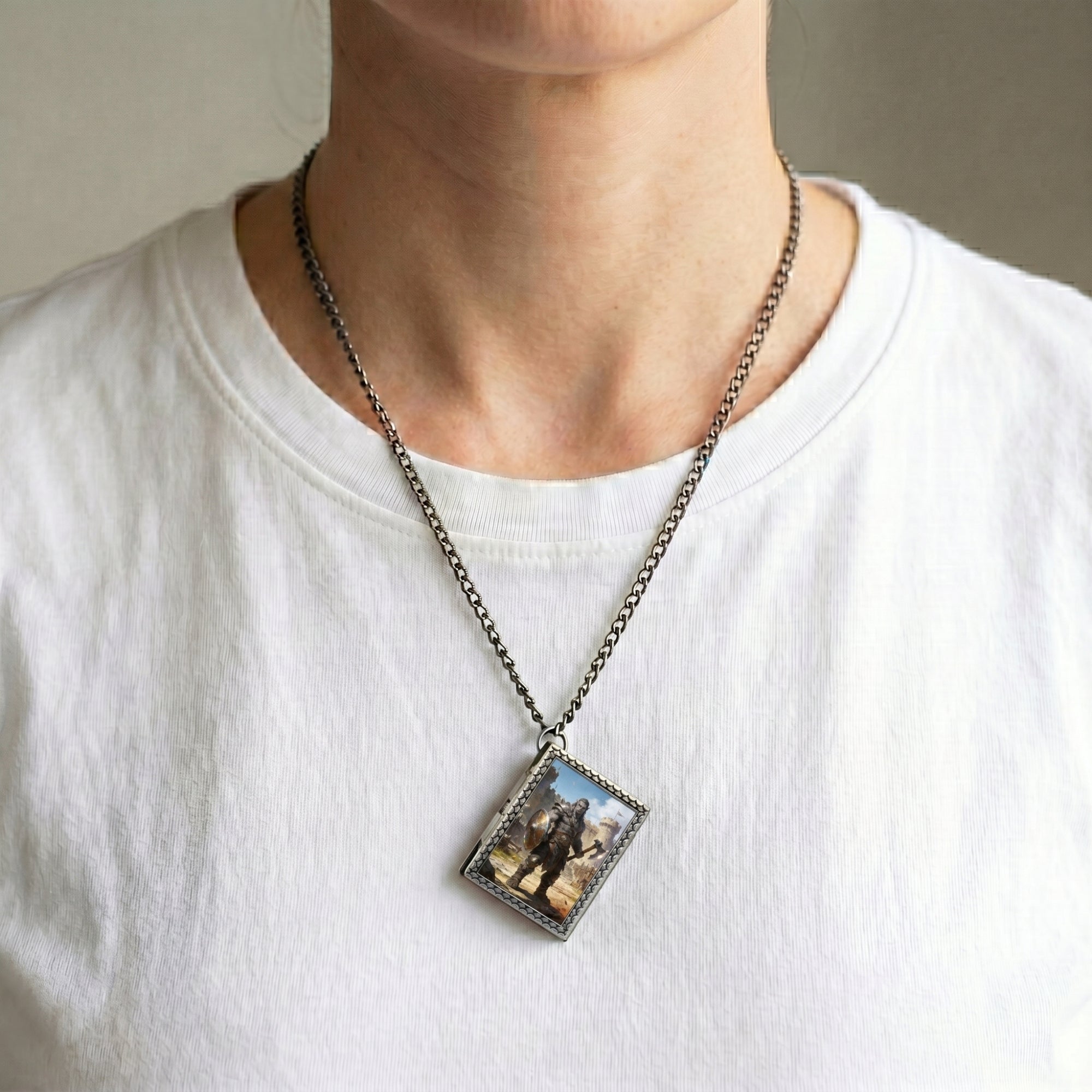 Orc Warrior Dice Necklace