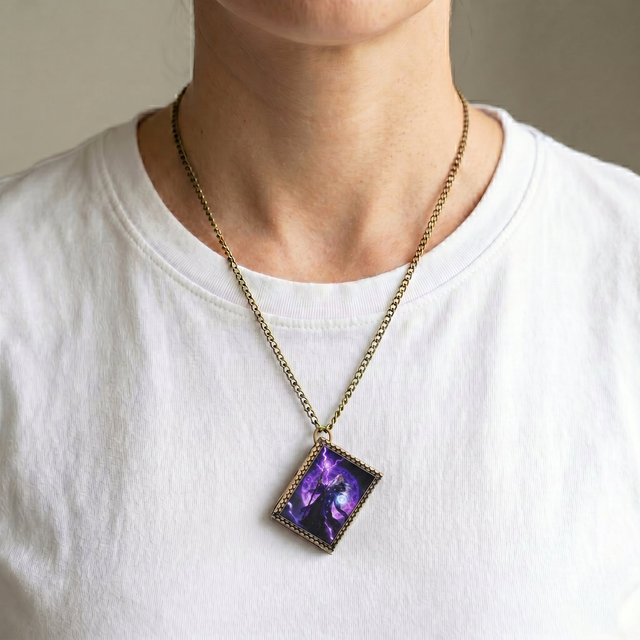 Storm Wizard Dice Necklace