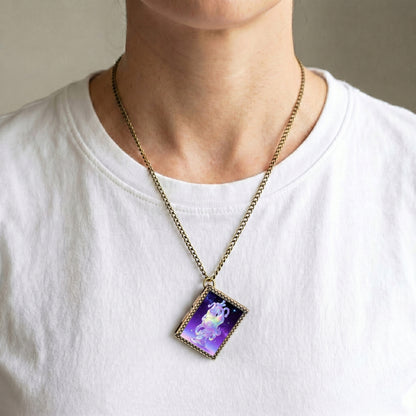Astral Eye Dice Necklace