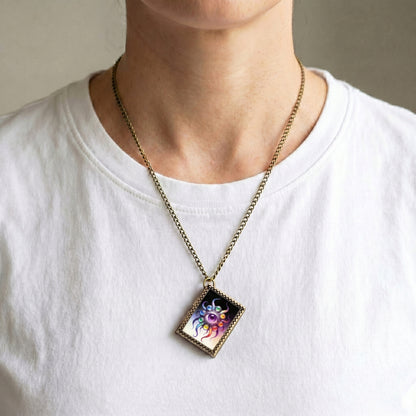 Eldritch Eye Dice Necklace