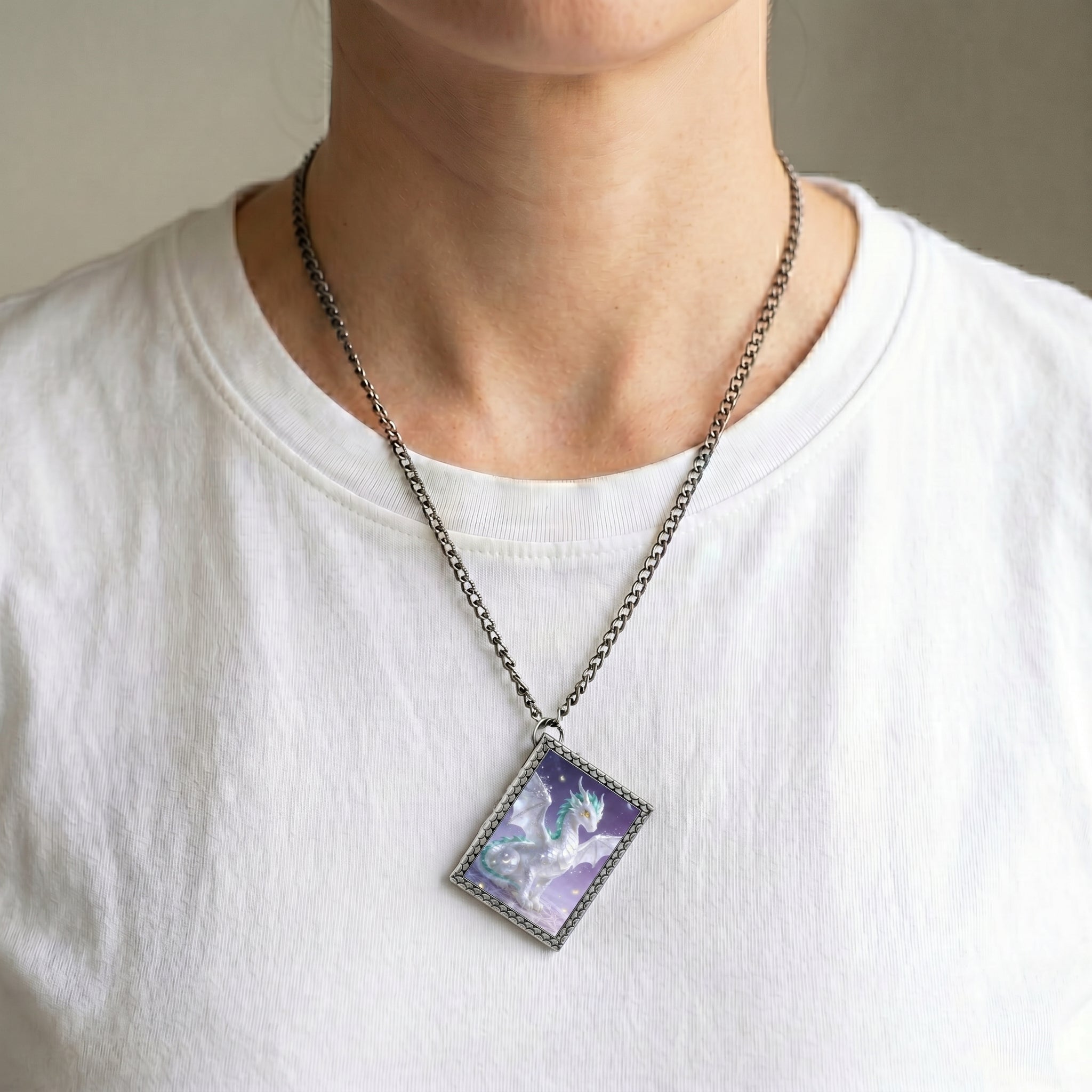 Celestial Dragon Dice Necklace