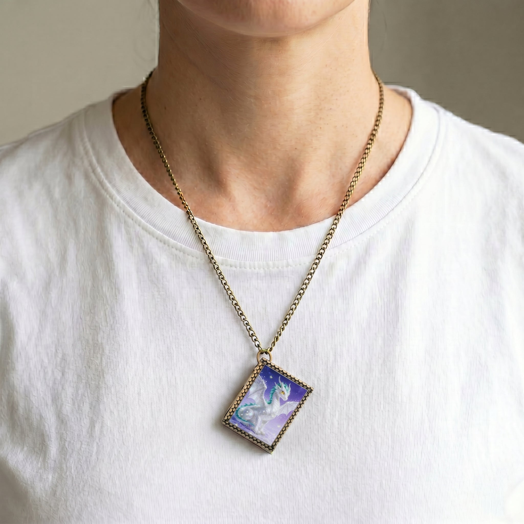 Celestial Dragon Dice Necklace