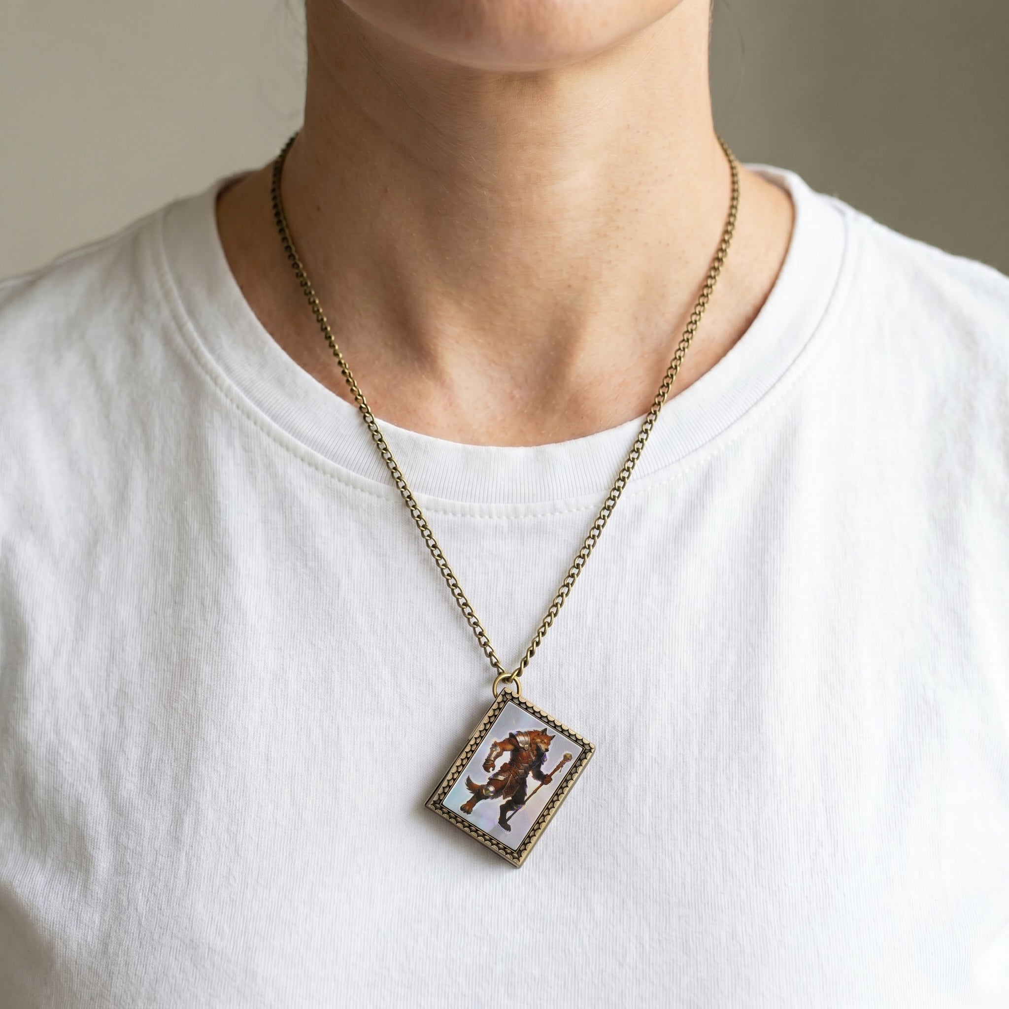 Foxfolk Shaman Dice Necklace