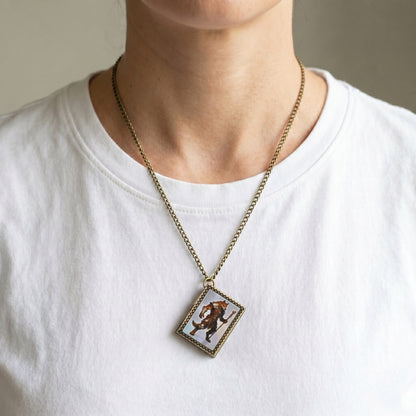 Foxfolk Shaman Dice Necklace