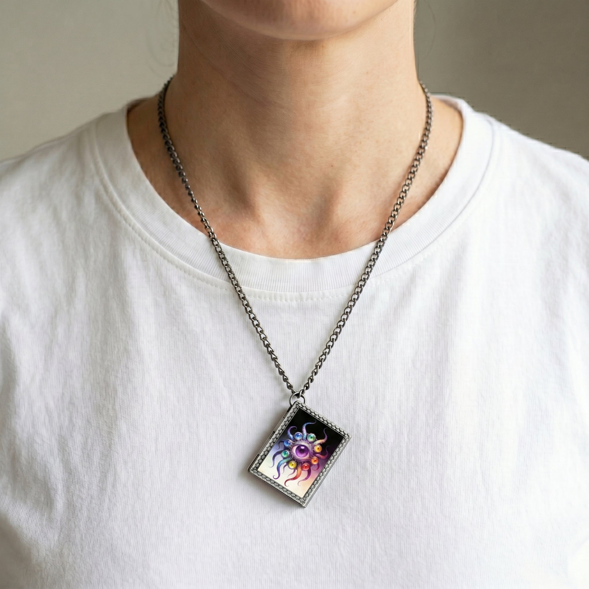 Eldritch Eye Dice Necklace
