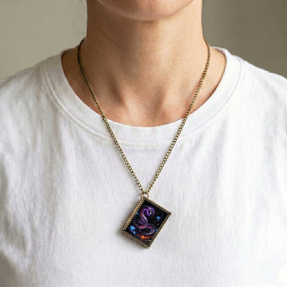 Abyssal Serpent Dice Necklace