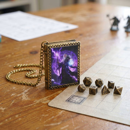Storm Wizard Dice Necklace