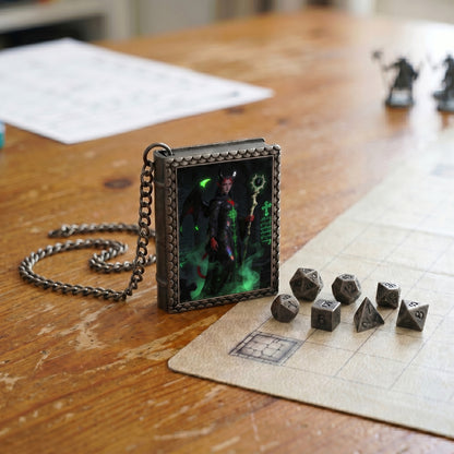 Infernal Warlock Dice Necklace