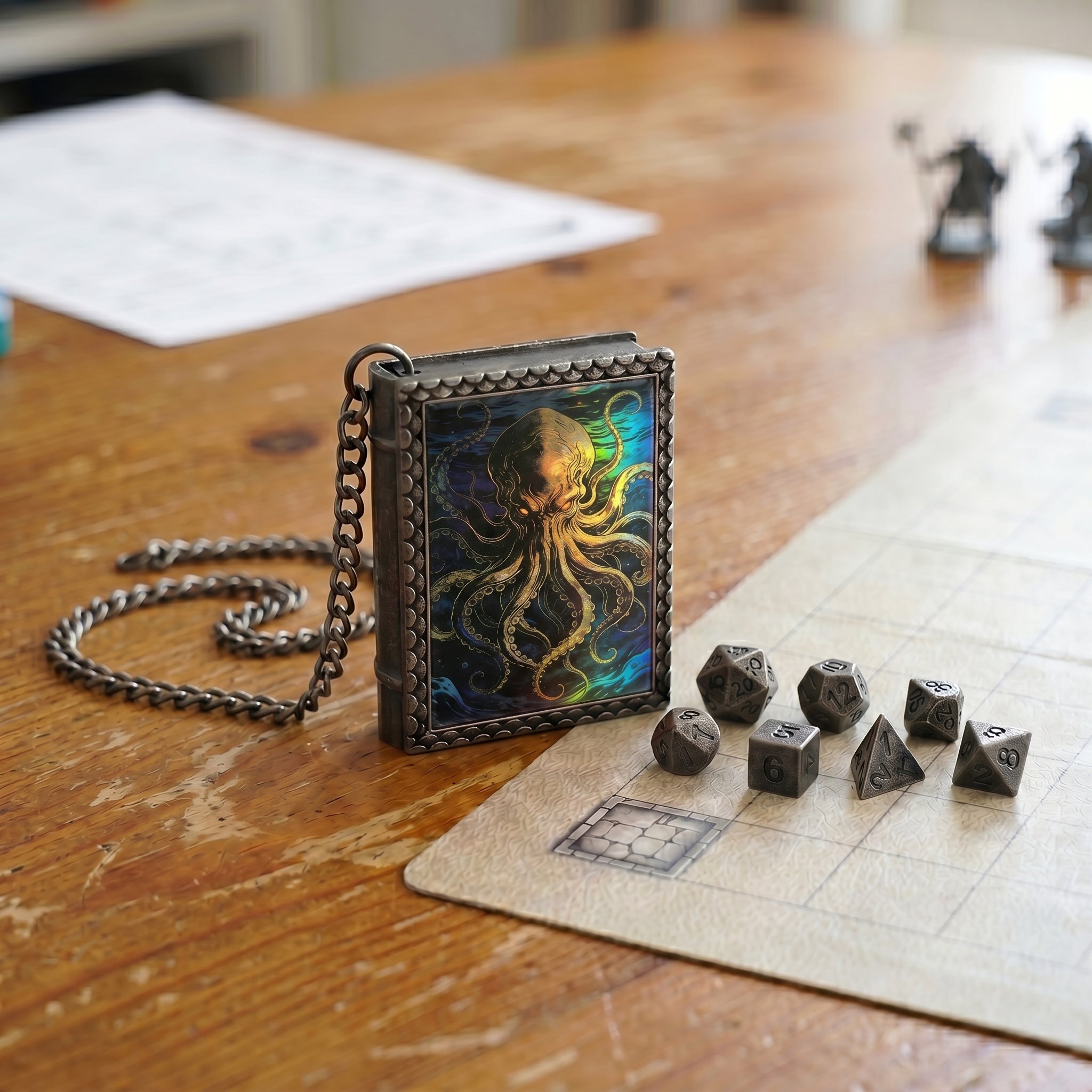 Kraken Dice Necklace