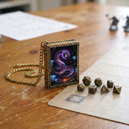 Abyssal Serpent Dice Necklace