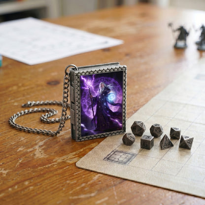 Storm Wizard Dice Necklace