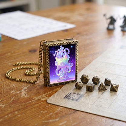 Astral Eye Dice Necklace