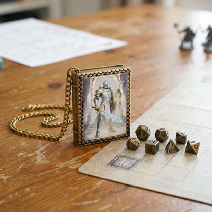 Radiant Paladin Dice Necklace