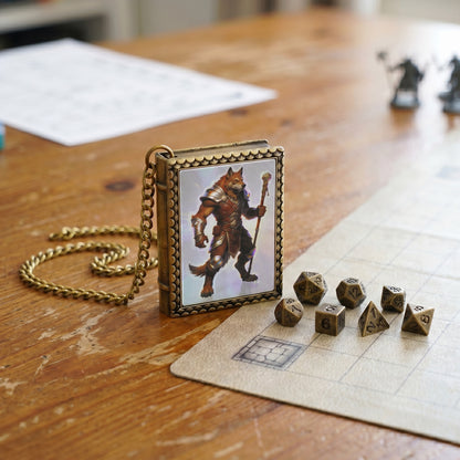 Foxfolk Shaman Dice Necklace