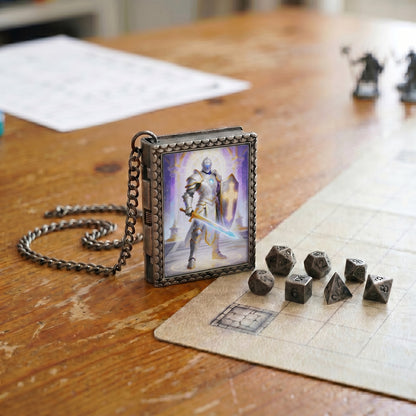Radiant Paladin Dice Necklace