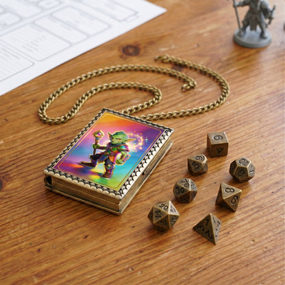 Goblin Mage Dice Necklace