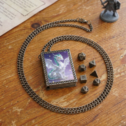 Celestial Dragon Dice Necklace