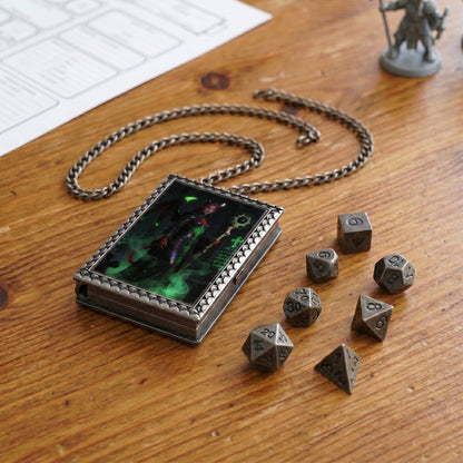 Infernal Warlock Dice Necklace